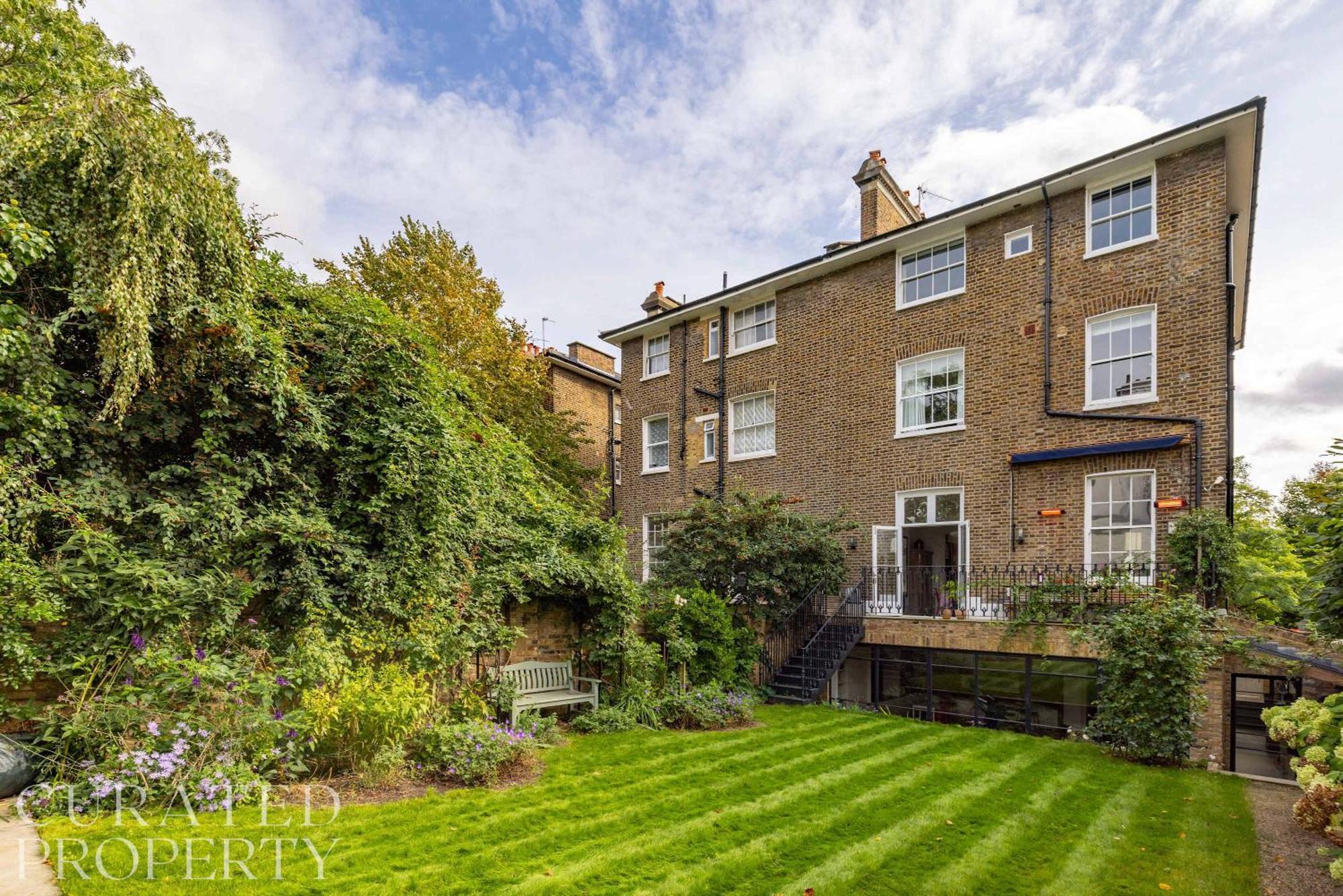 Elegant Primrose Hill Townhouse With Garden Villa Londra Exterior foto